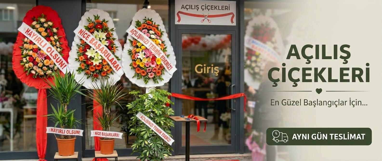 Açılış ve Tören Çiçekleri