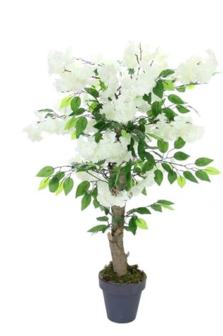 Yapay Beyaz Bahar Dalı Ağacı 110cm